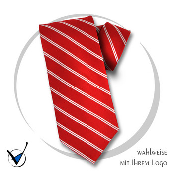 Krawatte mit  Doppelstreifen
