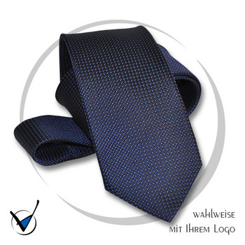 Krawatte mit eingewebter Struktur.