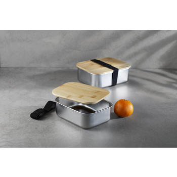 Lunchbox mit Bambusdeckel 1350 ml